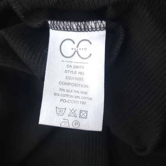 CC HEART SILK CAMISOLE - Picture 9 of 9